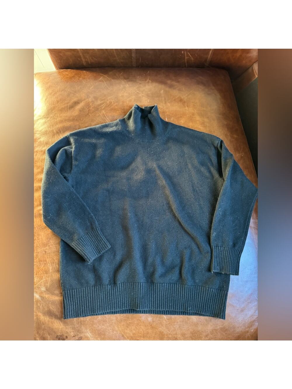 Banana Republic Black Turtleneck Sweater